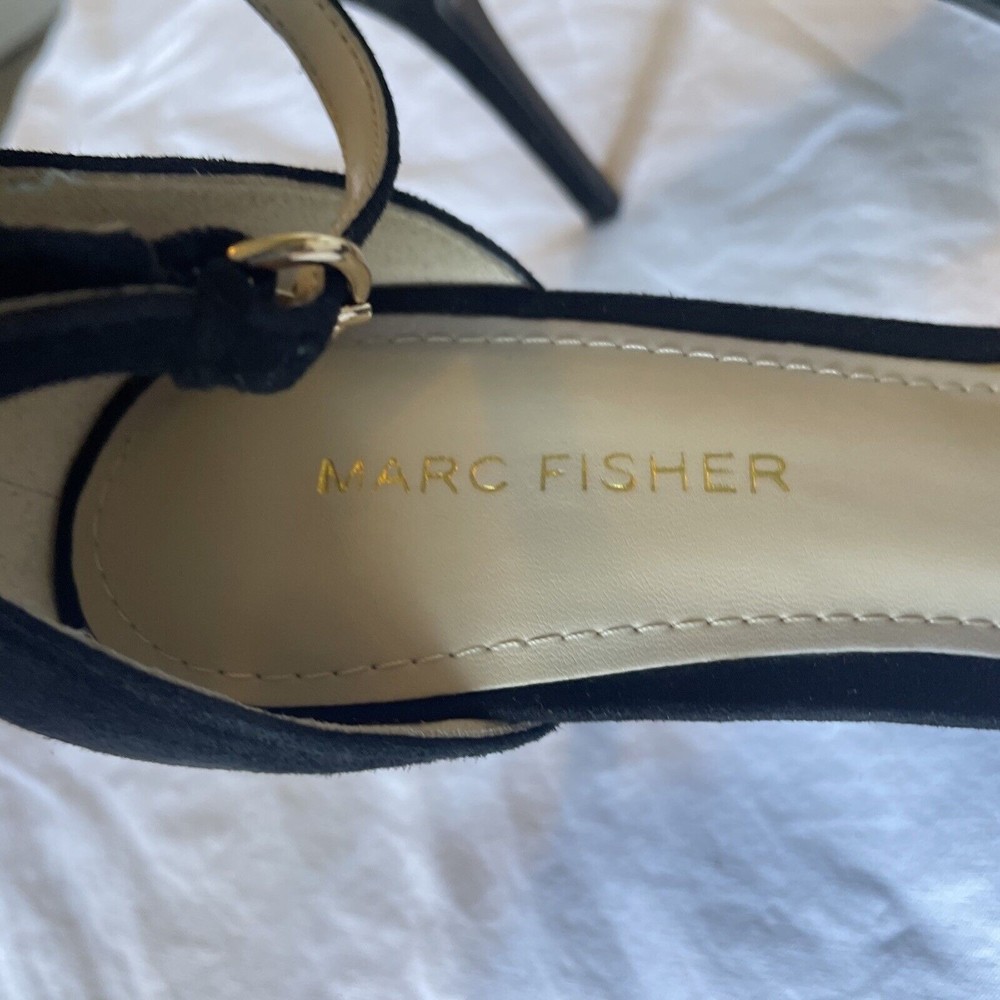 Marc Fisher Womens Balyda Elegent black heals. SIZE 8 - Picture 8 of 12